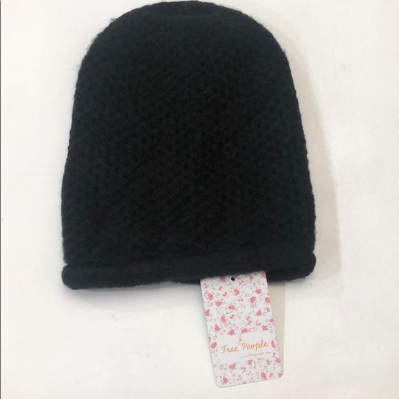 Free people black Dreamland Knit Beanie - Picture 2 of 5
